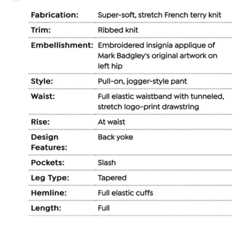 Badgley Mischka COPY - | Grey French Terry Joggers - So Soft! $200 Joggers! NWT