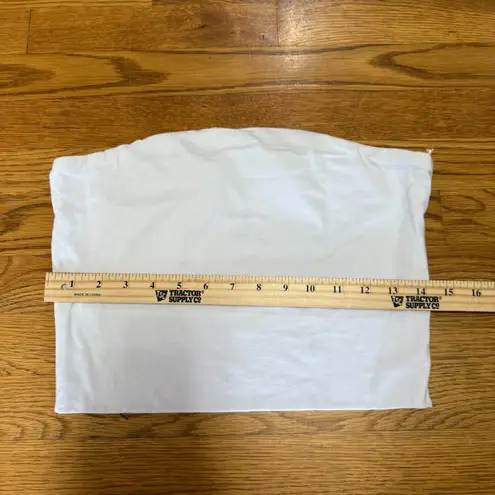 Active Basic  White Tube Top‎ Large - Image 3