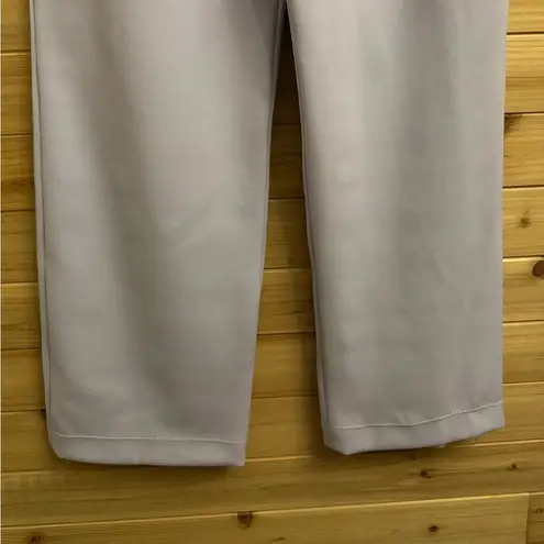 Marie Saint Pierre Sz 4/Large Relaxed Boyfriend Fit Yaris Scuba Pants Purple