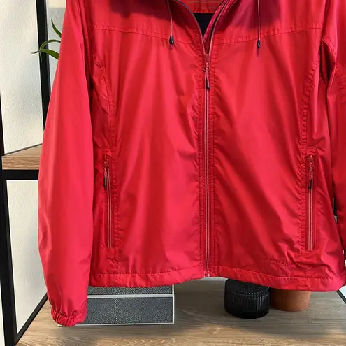 L.L.Bean  Spring/Rain Hooded Coat Jacket, Medium thumbnail 4