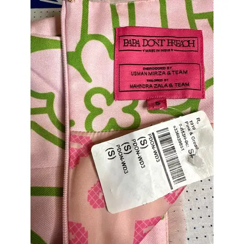 Papa Don't Preach x REVOLVE Lime Time All The Time Dress in Pink & Green Small