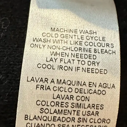 Joe Fresh Sweater Dress Womens Large White & Black Horizontal Stripes