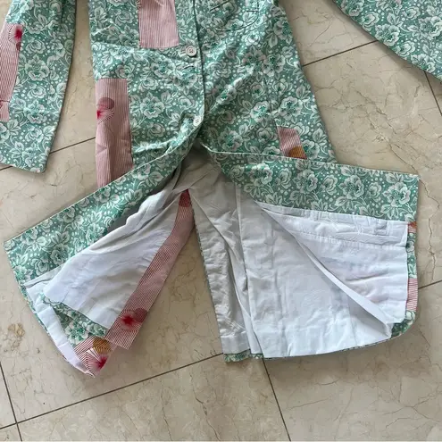 Custo Barcelona Authentic Paisley Patchwork Jacket Blazer Sz 4