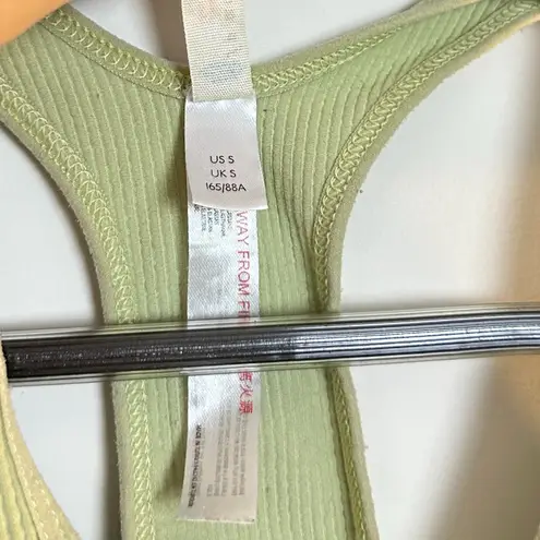 Free People Movement Free Throw Crop Top in Mint Size Small