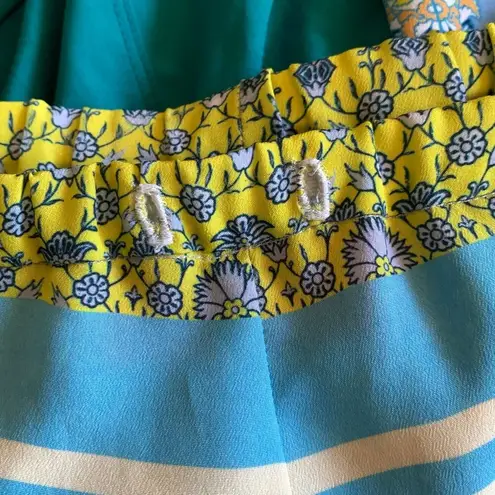 Clover Canyon  Art Deco Tiles Wide Leg Pants