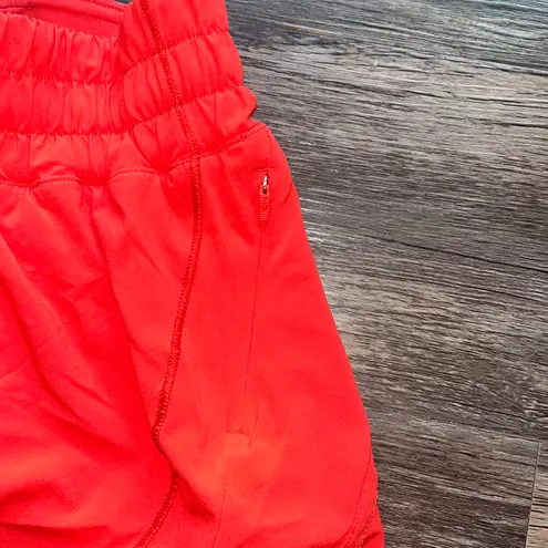 Lululemon Red Track That Shorts