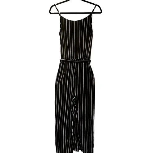 Others Follow Charlie Striped Wide Leg Jumpsuit Size Medium NWT #OP202406