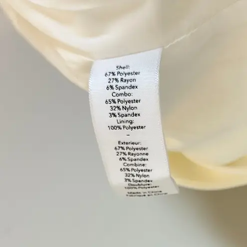 Likely Doiran Halterneck Column Gown in White Size US 2