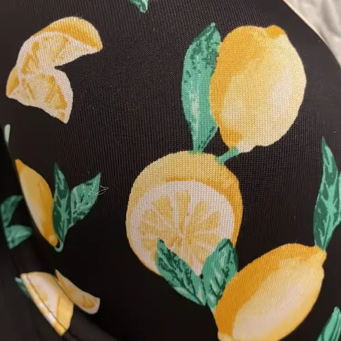 Pink Victoria's Secret Black Lemon Padded Underwire Bra Size 36D