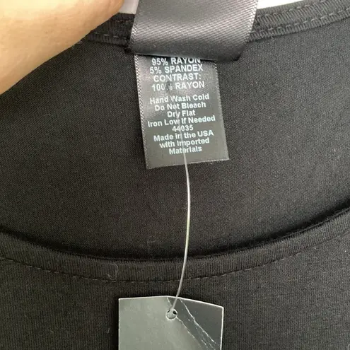 Agnes & Dora |Round Neck Short Sleeve Hi Lo Day Dreamer Tunic size L