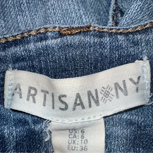 Artisan NY Cotton Blend Denim Jean Shorts Size 6