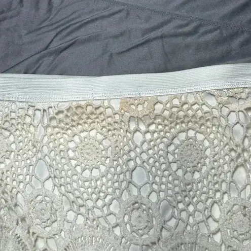 Crochet Skirt Asymetrical Hem Hippie Cottagecoreā Boho Festival Coastal Prairie