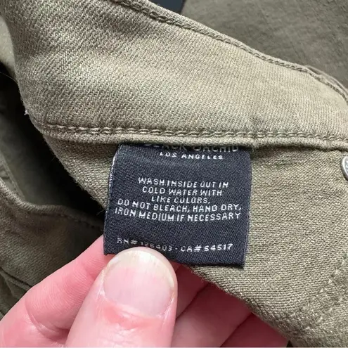 Black Orchid Gisele High Rise Skinny Clover & Over Olive Green Size 27 NWT