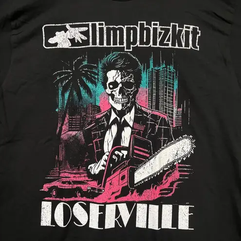 Limp Bizkit Loserville European Tour NuMetal Band T-Shirt Size Large