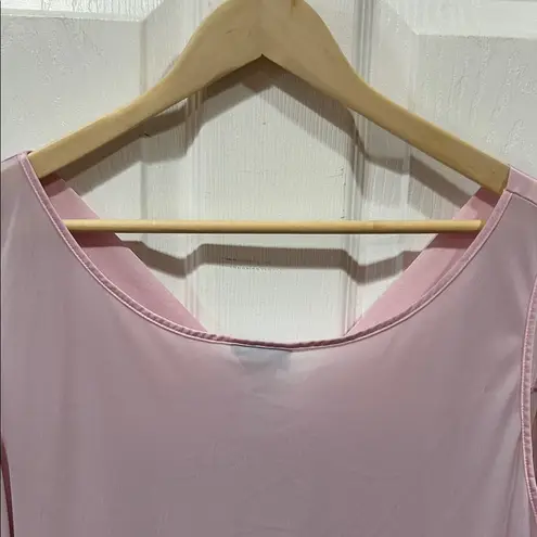 Vanity Fair Exquisite Vintage Sheer Nightie – Blush Pink, Size 2X