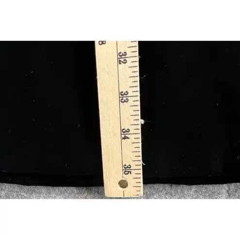 Susan Bristol Vintage Skirt Womens 10 Black Velvet Evening Dark Fairy Whimsigoth