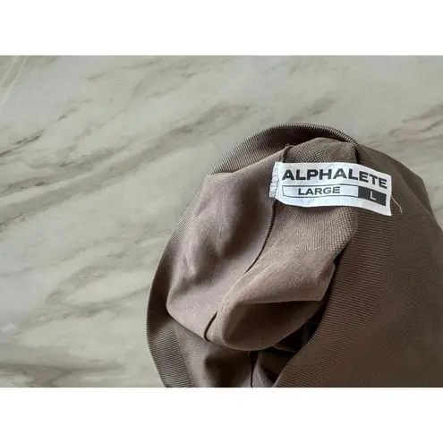 Alphalete Mocha  Amplify Leggings Size Large