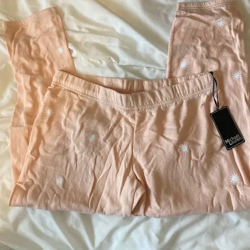 Michael Lauren NATE CORE CROP SWEATPANT w/Mini Suns STYLE: ML-7059-FTL-33750 PCH