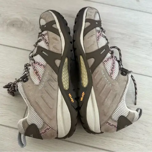 Merrell Siren Sport Elephant Pink Women Sz 9 Vibram Trail Hiking Shoes - Image 8