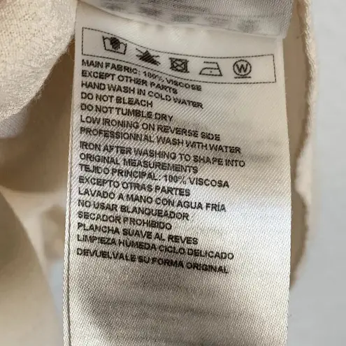 Ba&sh Fani Ruffle-trimmed Crepe Top in Cream