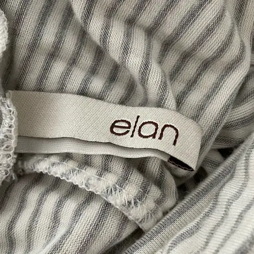 Elan Striped Asymmetrical Multi Look Dress and Skirt
White Gray Size Medium