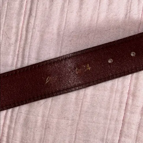 Cartier Vintage Belt with Gold Tone Buckle