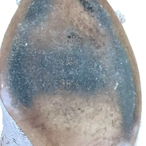 Moschino Cheap And Chic Women’s Open Toe Pink Boucle Fabric Pump Heels Size 38