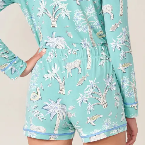 Spartina 449 New Spartina Pajama Top and bottom Set Lowcountry Fauna XS