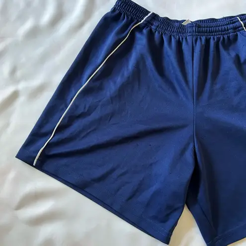 Adidas NWOT  Juniors XL / Women’s XS Navy Blue athletic shorts gym school