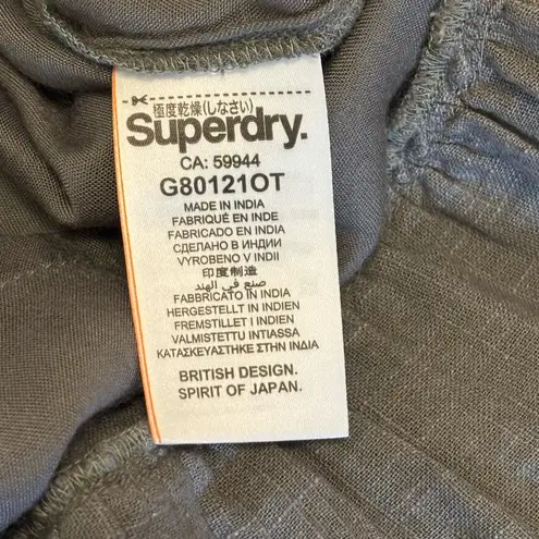 Superdry Green Off-Shoulder Sundress