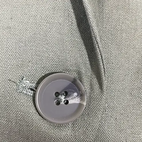 SOFIA JEANS SOFIA VERGARA LINEN BLEND BLAZER W/SRUNCH SLEEVE WOMENS XL GREEN NEW Size undefined