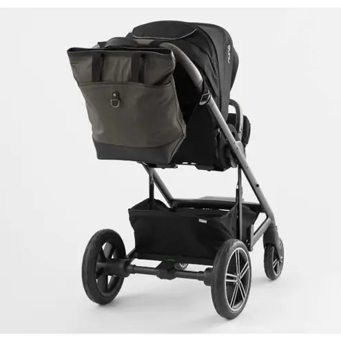 NEW PB Jeremiah Brent CONVERTIBLE DIAPER BAG 17" Gray Backpack Handbag Purse NWT