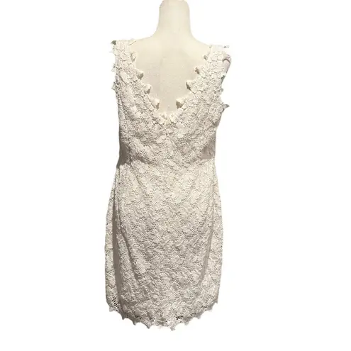Lily Pulitzer Resort White Papillion Lace Reeve Dress in Size 12