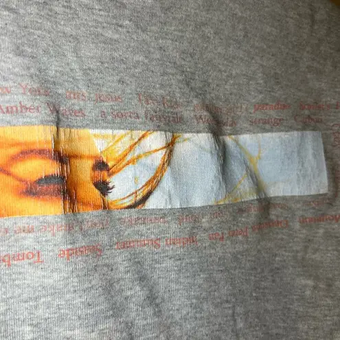 Women's Vintage Concert Tori Amos Women’s Baby Tee Size M Gray Size M