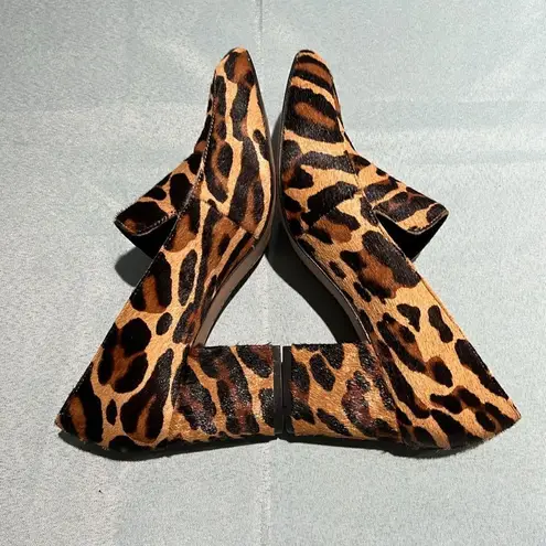 Sole Society NEW So-Marian Leopard Chunky Heels 6.5 B38