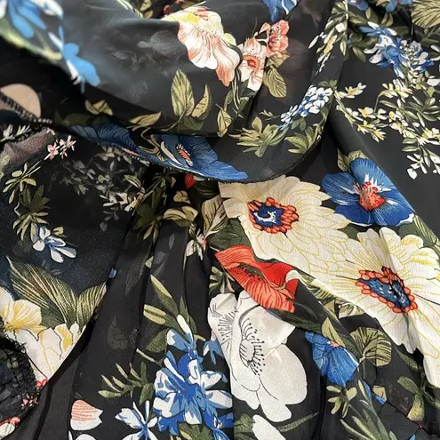 Miss Sparkling floral dress 👗 Blue Size M