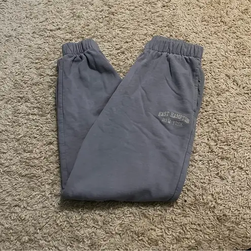 Brandy Melville  light blue east hampton sweatpants