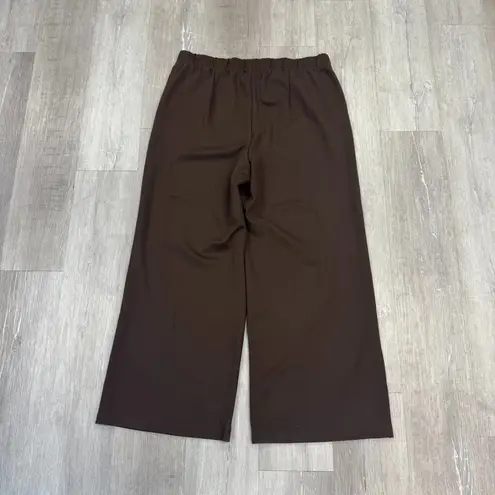 Universal Standard Brown Straight Knit Pants - New - Size 18/20