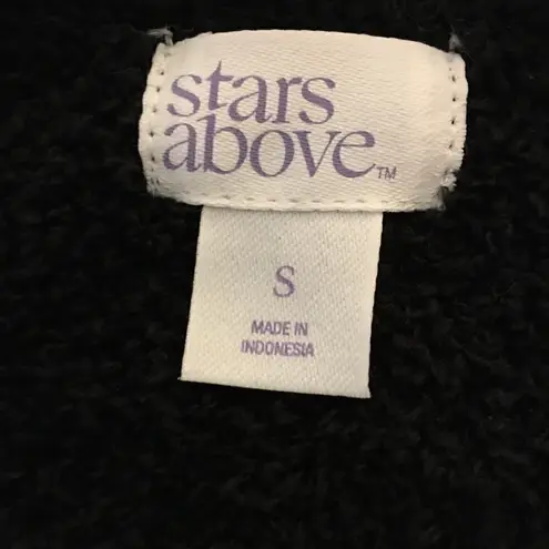 Stars Above  Super Soft Fuzzy V Neck Crop Sweater