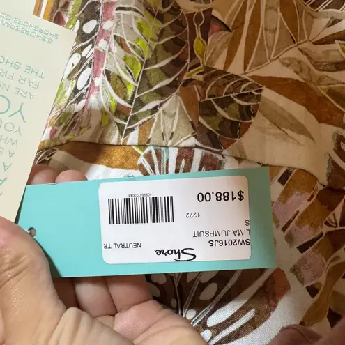 Shore Lima Jumpsuit NWT, Small