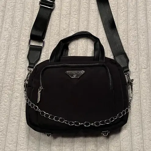 Ellen Tracy mini puffer crossbody tote bag