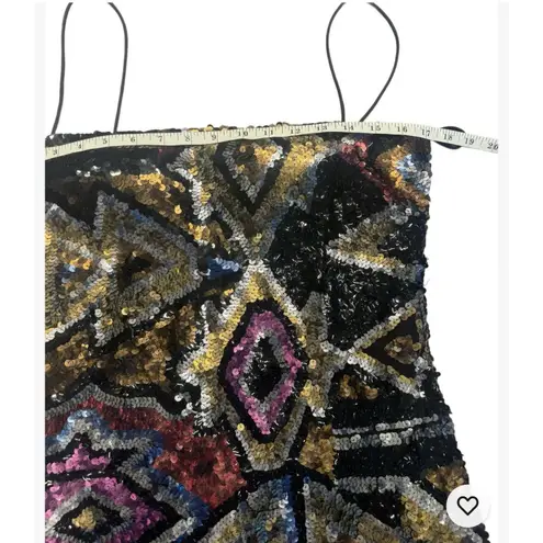 Reformation Mignon Holiday Party Dress Sequin Sparkle Glam Cocktail New years M Size M