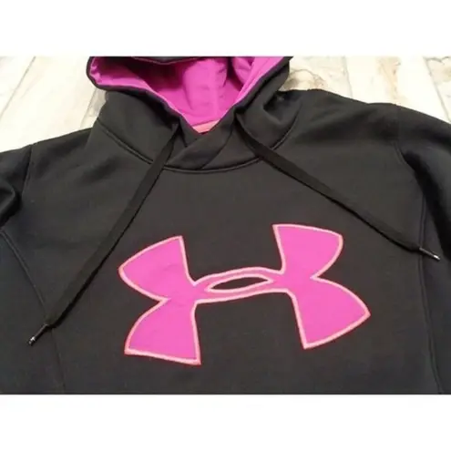 Under Armour  women's small (semi/fitted) black/purple STORM sweatshirt