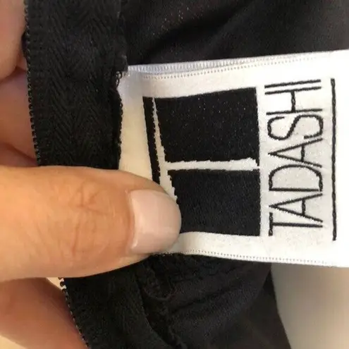 Tadashi Shoji Tadashi black sequin evening top & skirt dress