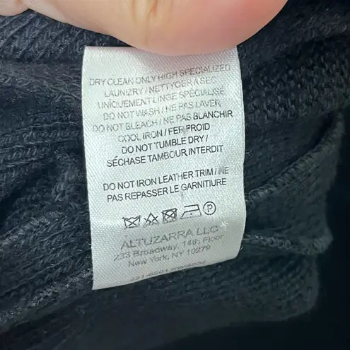 Altuzarra  Black Knit Blazer Women’s XS Career Layering Stretch Jacket