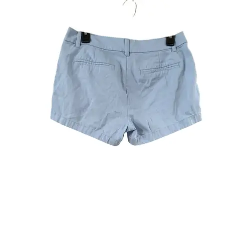 Women's J.Crew Light Blue Chino Shorts Size 4