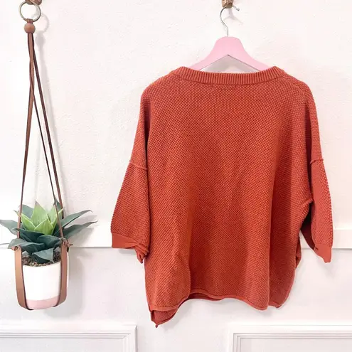 Baltic Born Maddock Knit Top Rust Thermal Size L