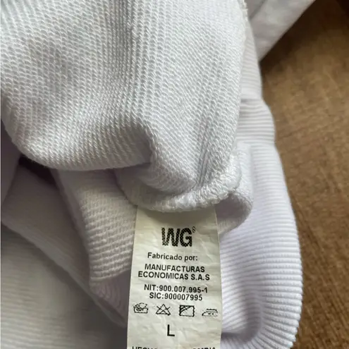 WeedGreen Amanita Muscaria Mushroom Printed Graphic Sweater Size Large Red