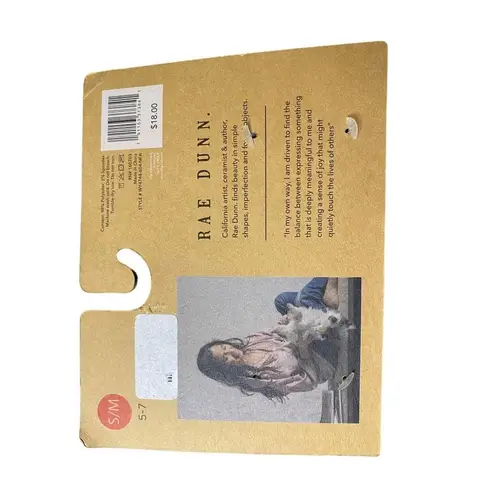 Rae Dunn Women's Cozy Christmas Mama Bear Slippers Black/Red plaid Size S/M(5-7)