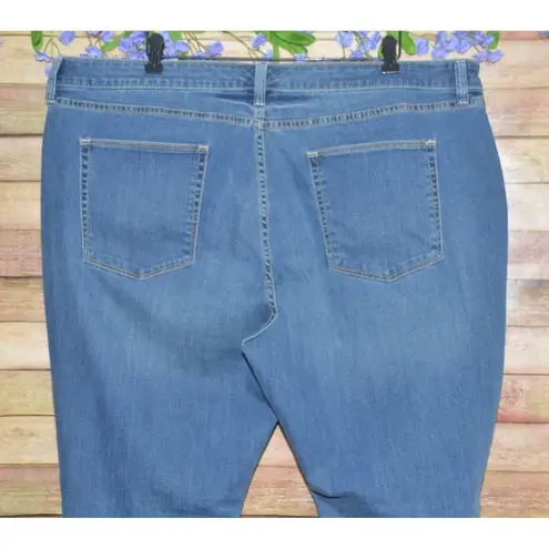 Arizona NWT Jeans Size 23 Short Classic Mid-Rise Bootcut Stretch Denim Curvy Com
